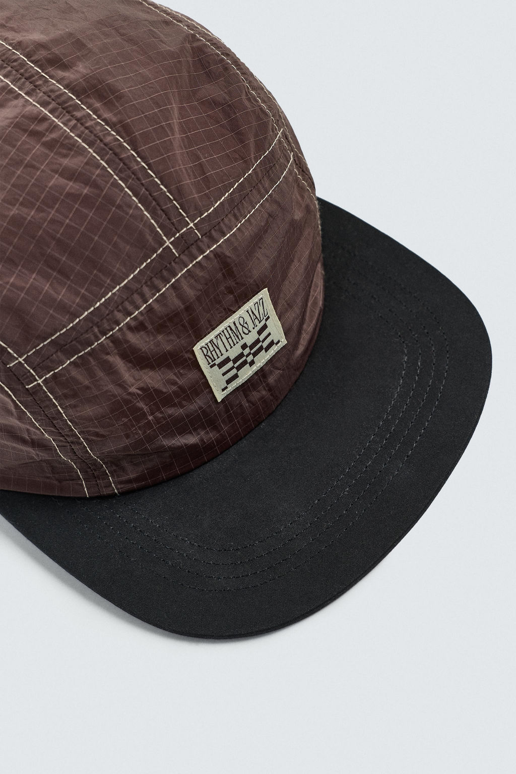 GORRA VISOR PLANO PARCHE / Marr?n - Zara фото 5