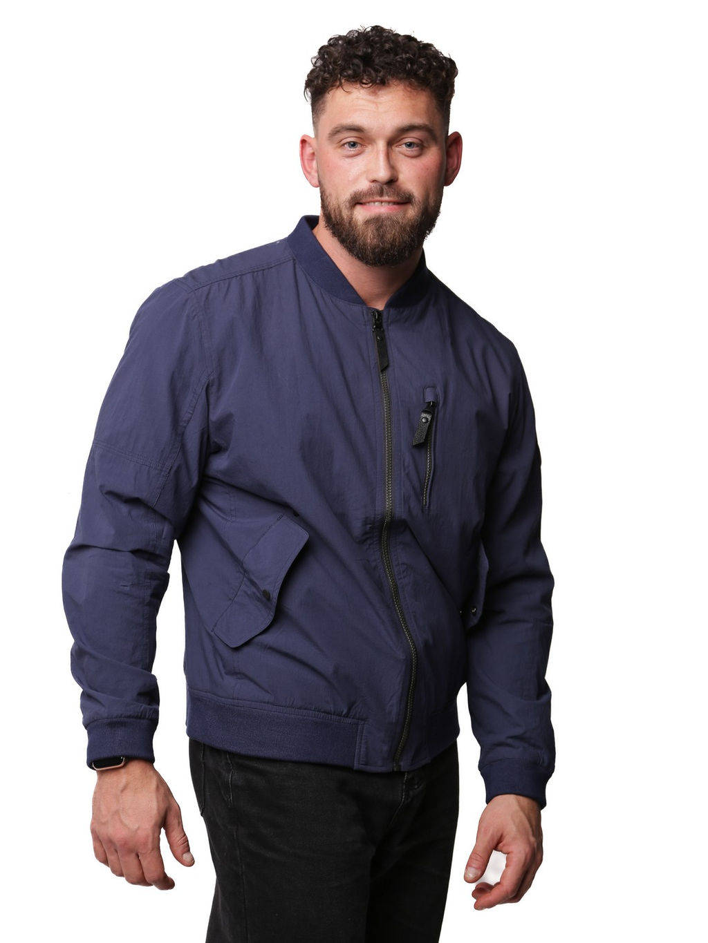 Ветровка A-8806 Синий