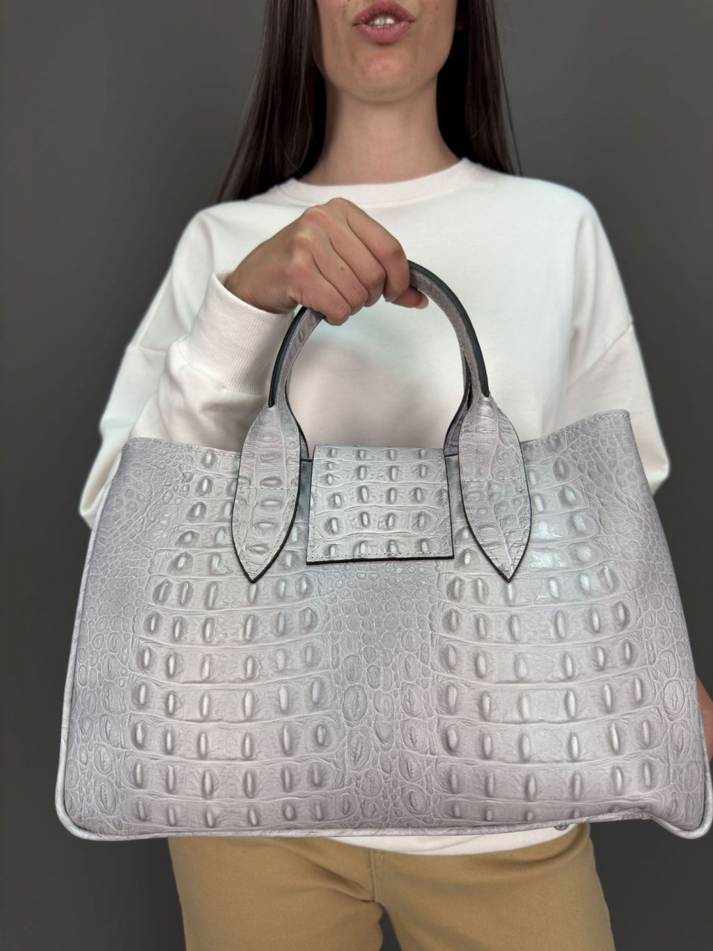 Сумка женская из телячьей кожи