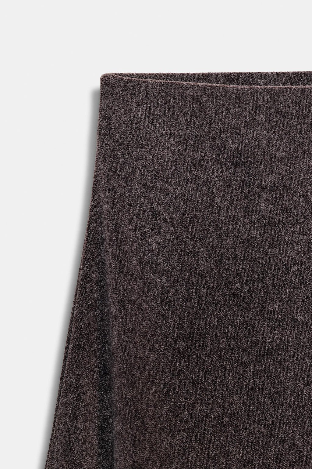 FALDA SOFT CAPA / marr?n vigor? - Zara фото 8