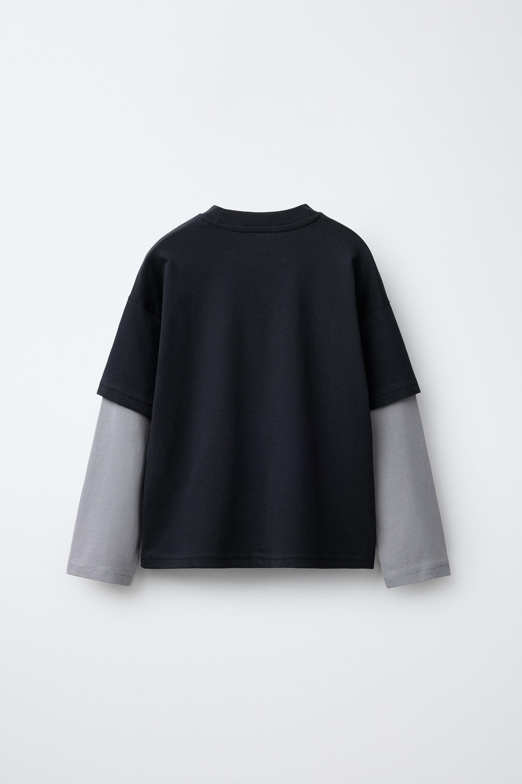 DOUBLE SLEEVE SLOGAN T-SHIRT - Zara фото 10