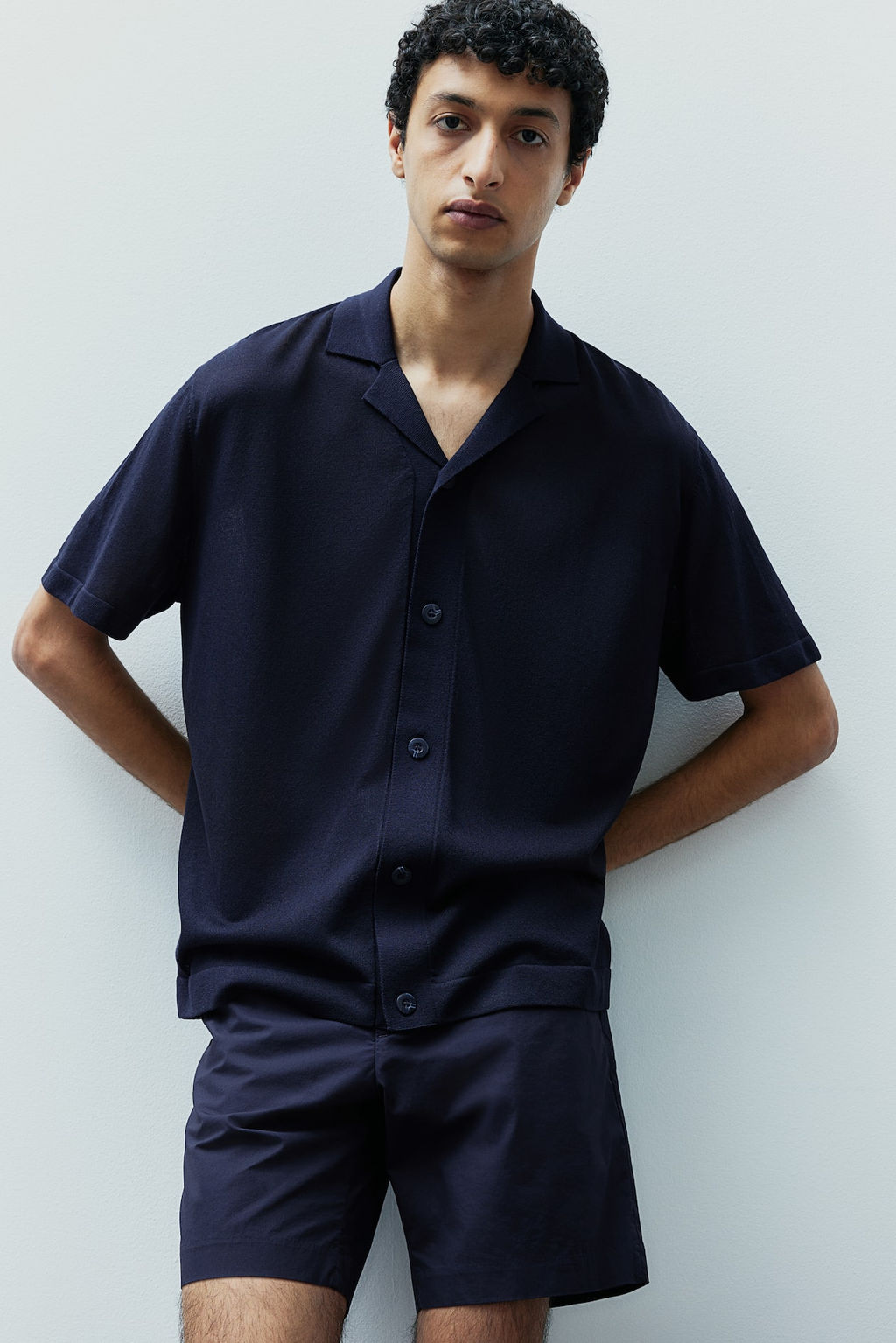 Camisa resort de punto Regular Fit