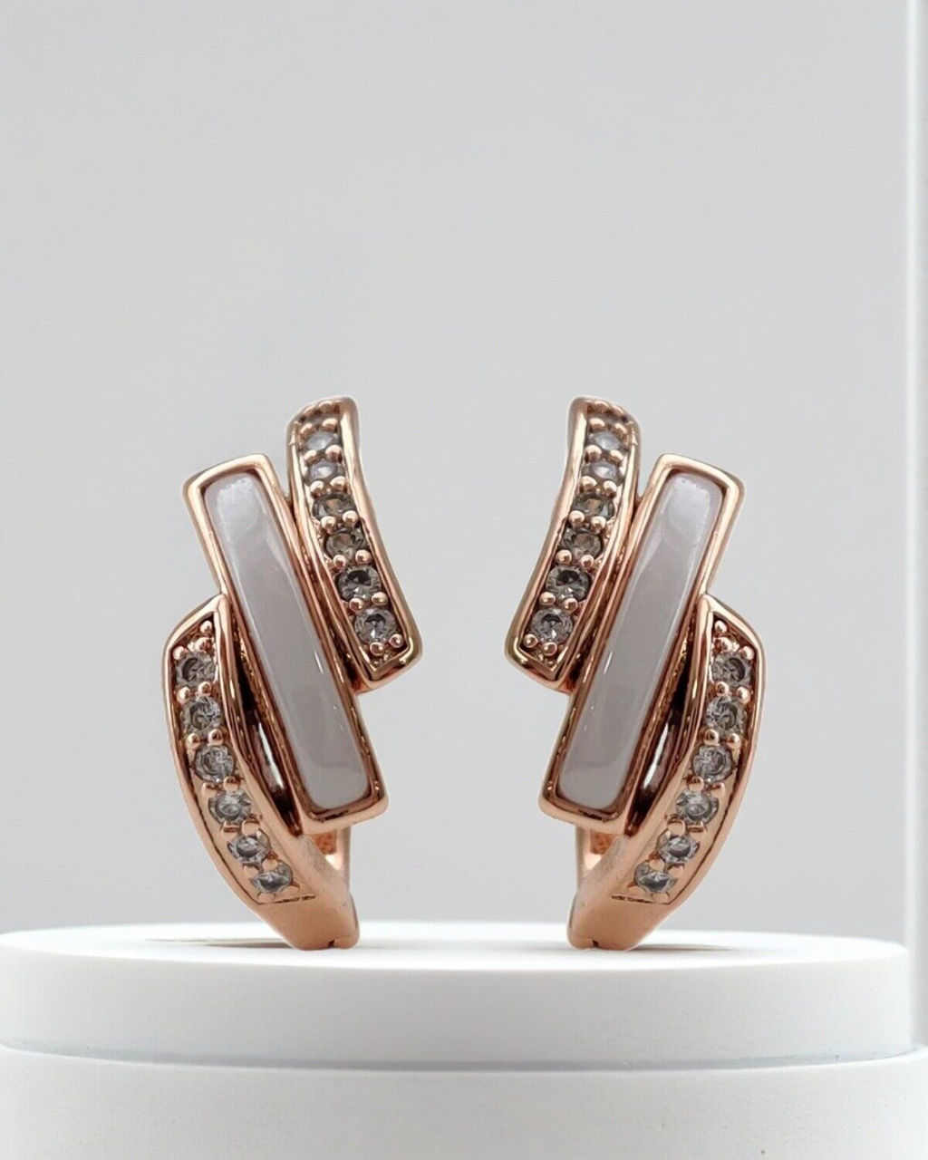 Серьги с керамикой