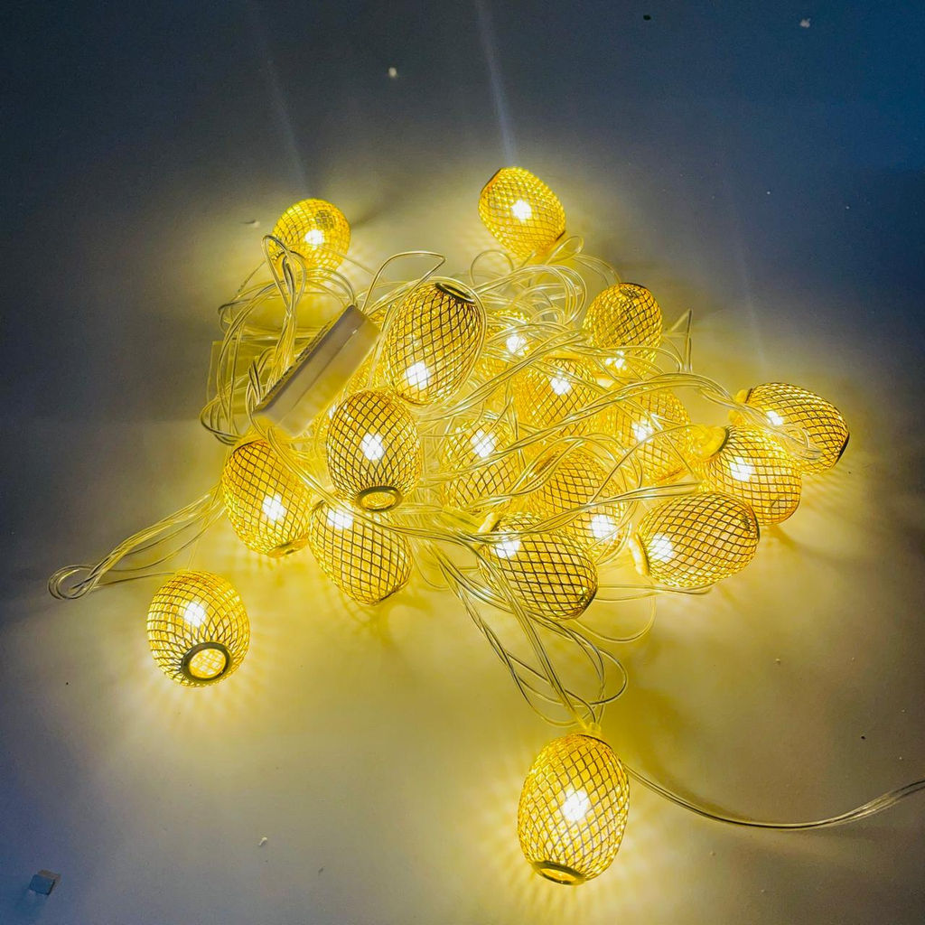 Гирлянда нить Ажурные Фонарики 2 м