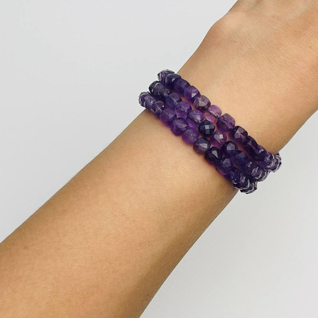 Бусины для украшений из Аметиста