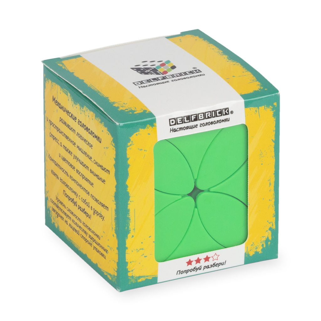DELFBRICK DLK- 17 Головоломка механическая 1 шт Цветок 1 элемент