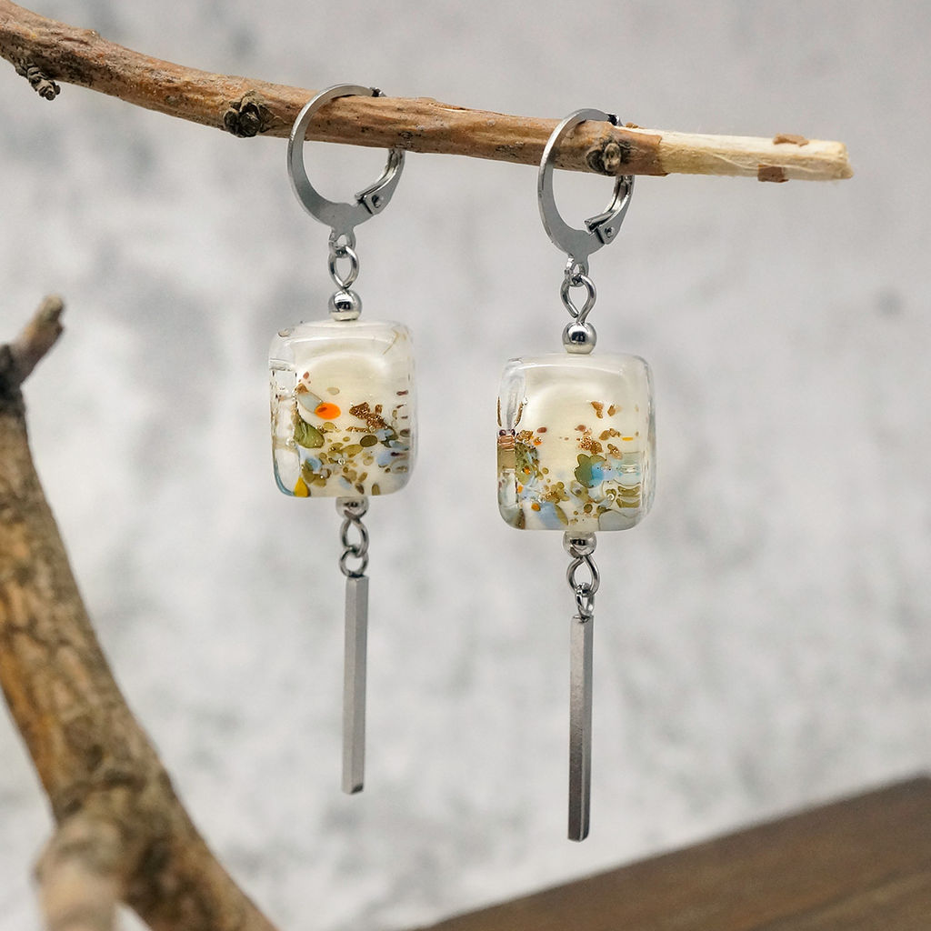 Серьги из муранского стекла RHYTHM LS2119 - Vloes фото 4