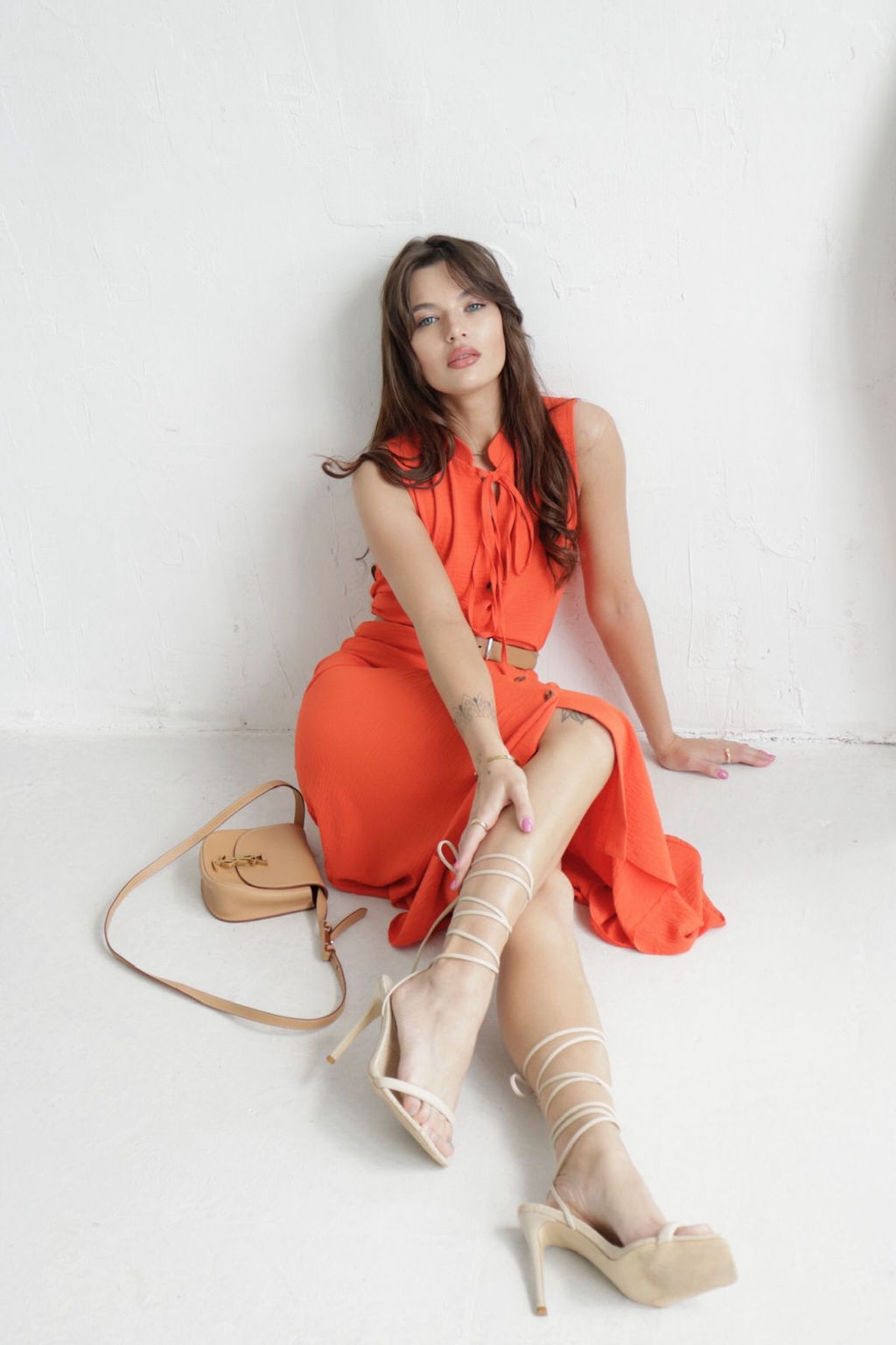 Платье, как из к/ф Красотка, коралловое - Martichelli фото 11