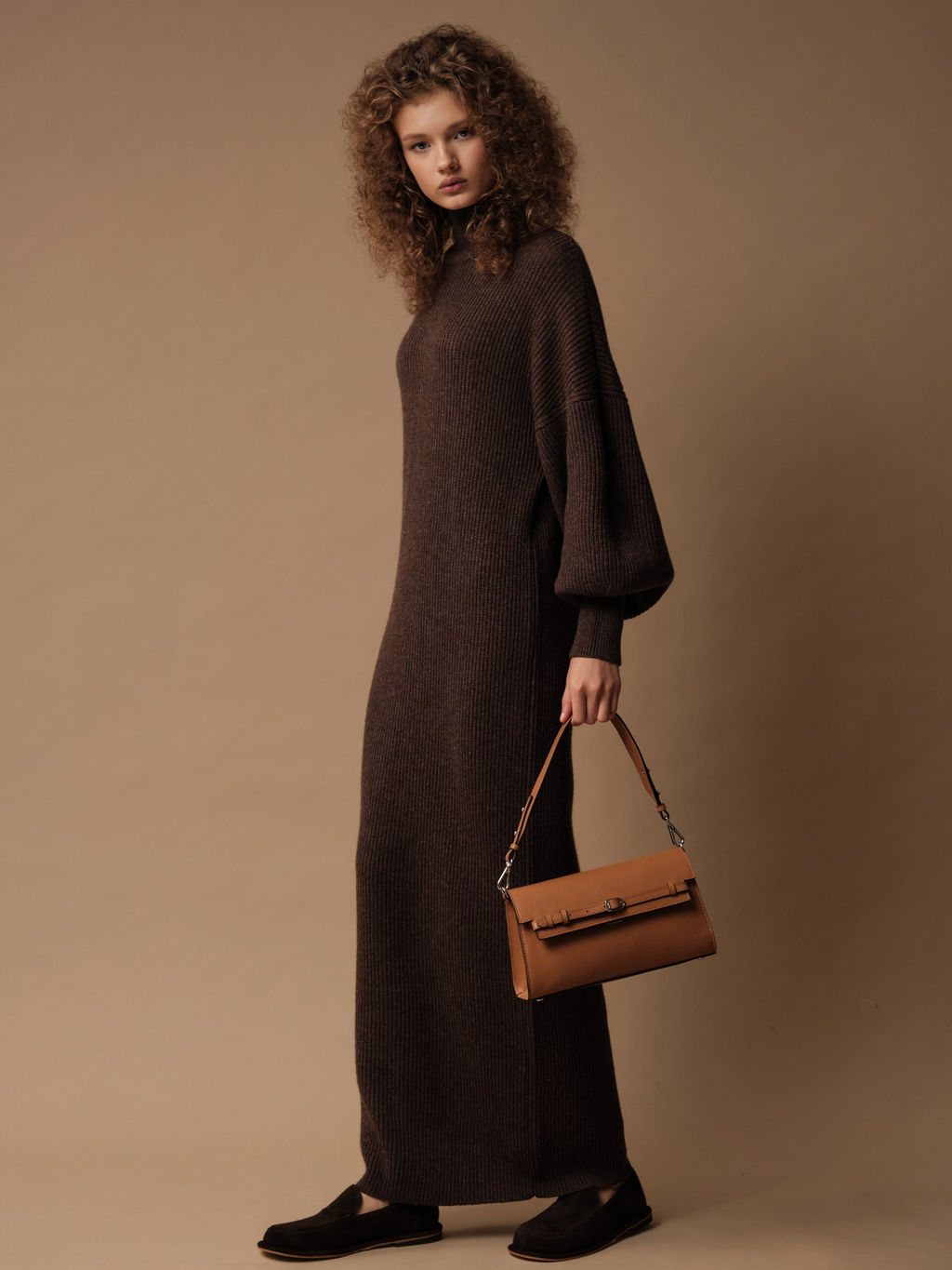 Сумка Emma DBR 31112 коричневый лист  фото 7