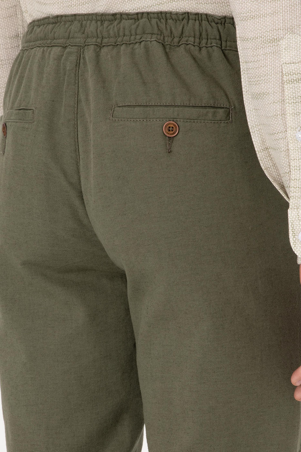Erkek Koyu Haki Kanvas Pantolon Sepette S_rpriz _ndirim - U.s. polo assn фото 6