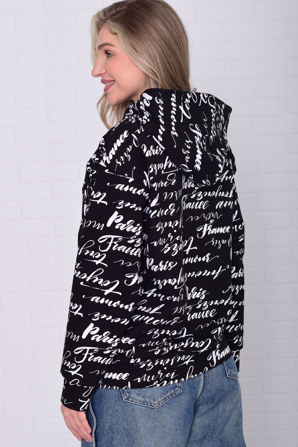 Толстовка женская 6-223 из футера двунитка - Новое кимоно фото 7