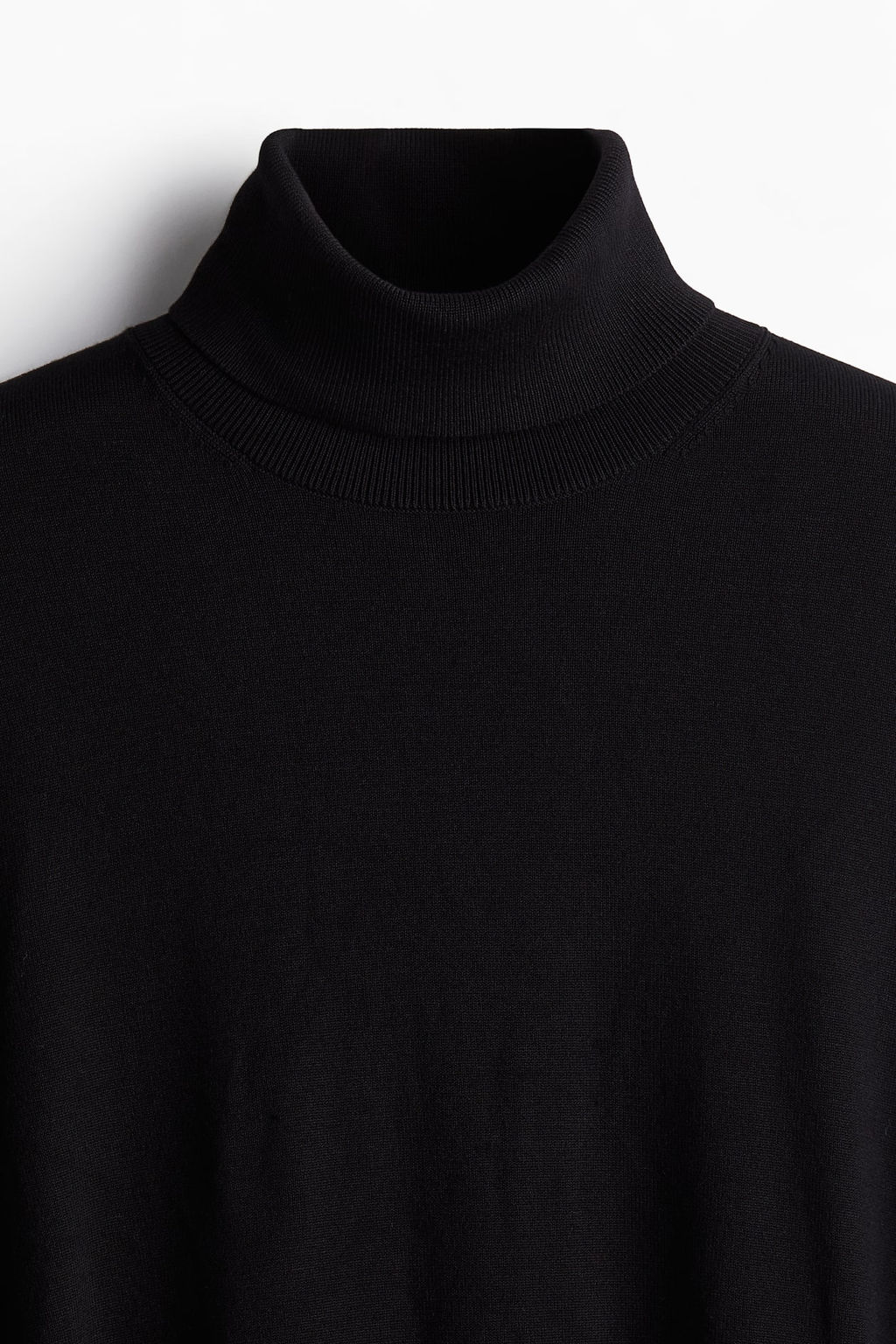 Jersey de cuello alto en punto fino Slim Fit - H&m фото 6