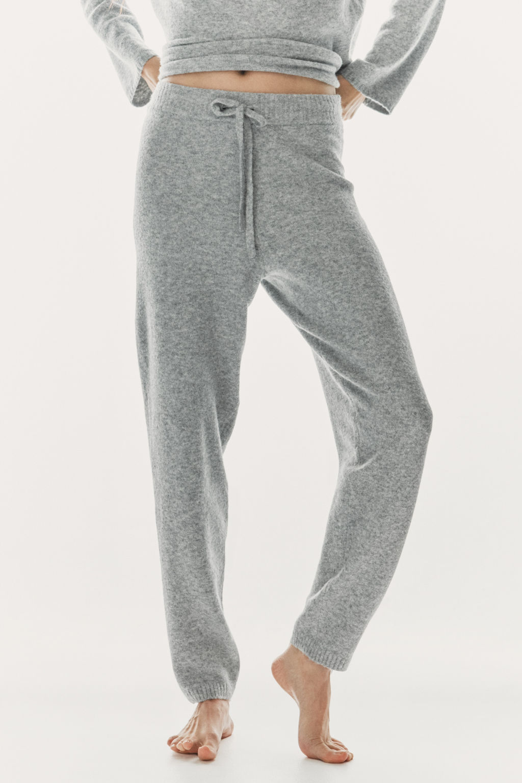 Joggers de punto fino - H&m фото 8