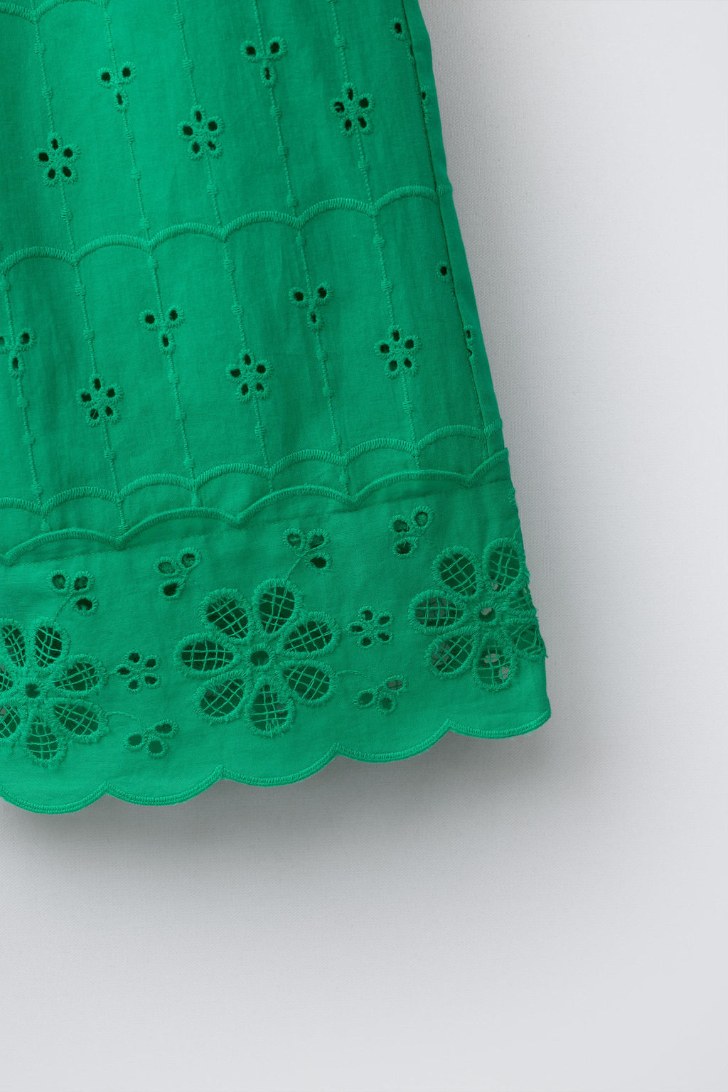 PANTAL?N WIDE LEG SCHIFFLY / Verde - Zara фото 4