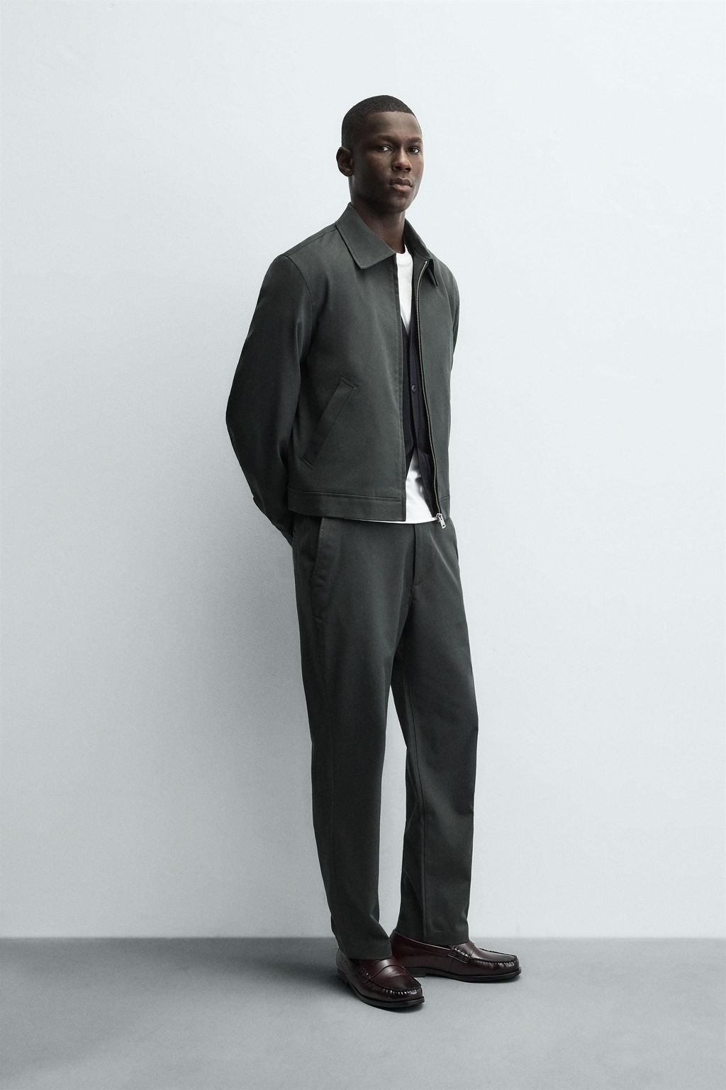 REGULAR FIT OVERSHIRT - Zara фото 4
