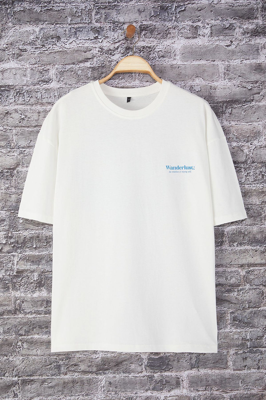 TRENDYOL MAN Ekru Oversize/Genis Kesim Bask?l? %100 Pamuklu T-Shirt TMNSS25TS00223 - Trendyolmilla фото 7