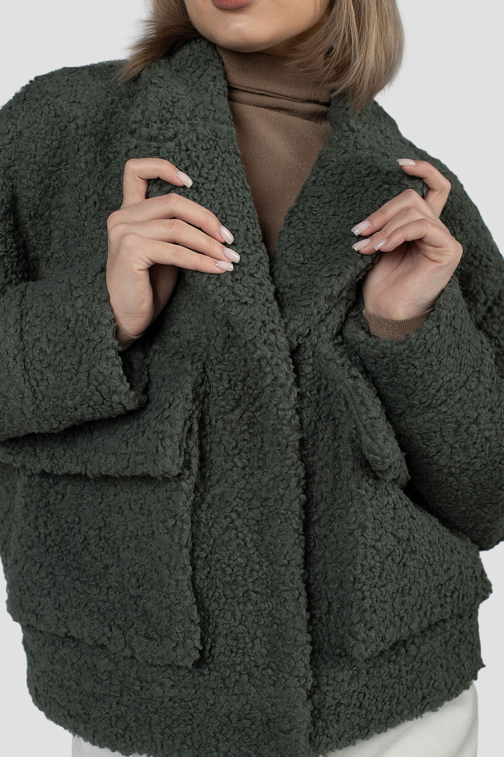 01-11868 Пальто женское демисезонное - El podio фото 5