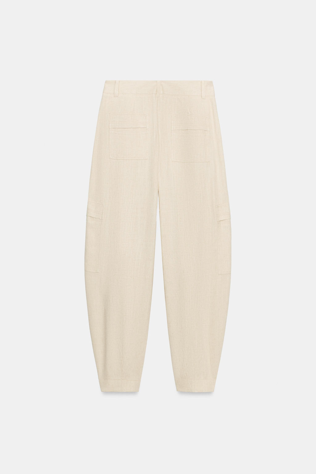 PANTAL?N CARGO BARREL / Beige claro - Zara фото 4
