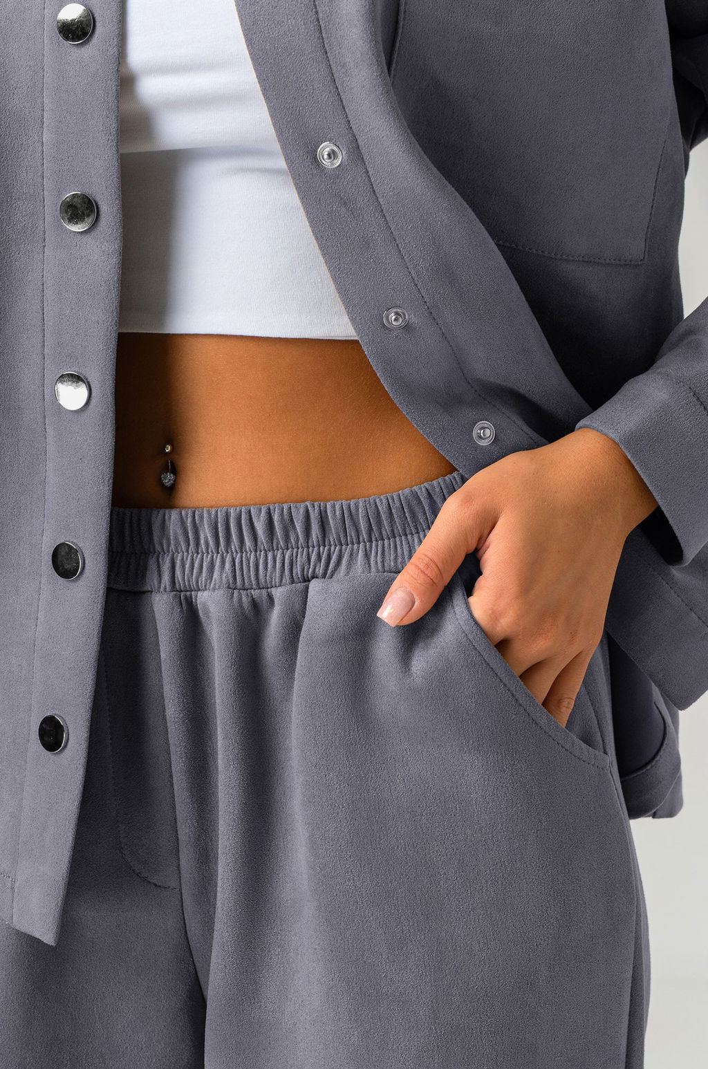 Женский костюм из экозамши Happyfox - Happy fox фото 7