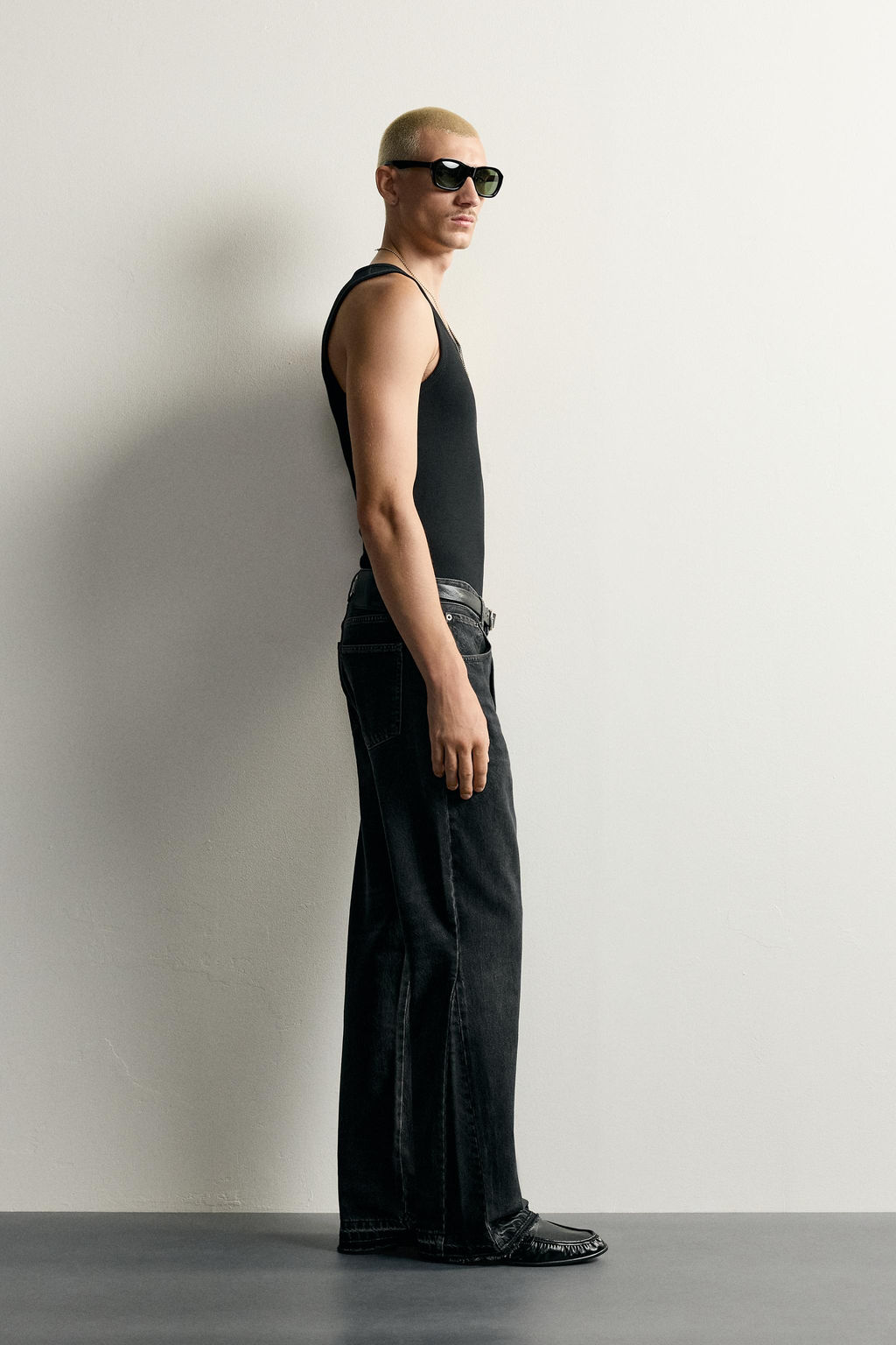 JEANS FLARE FIT / Carb?n - Zara фото 4