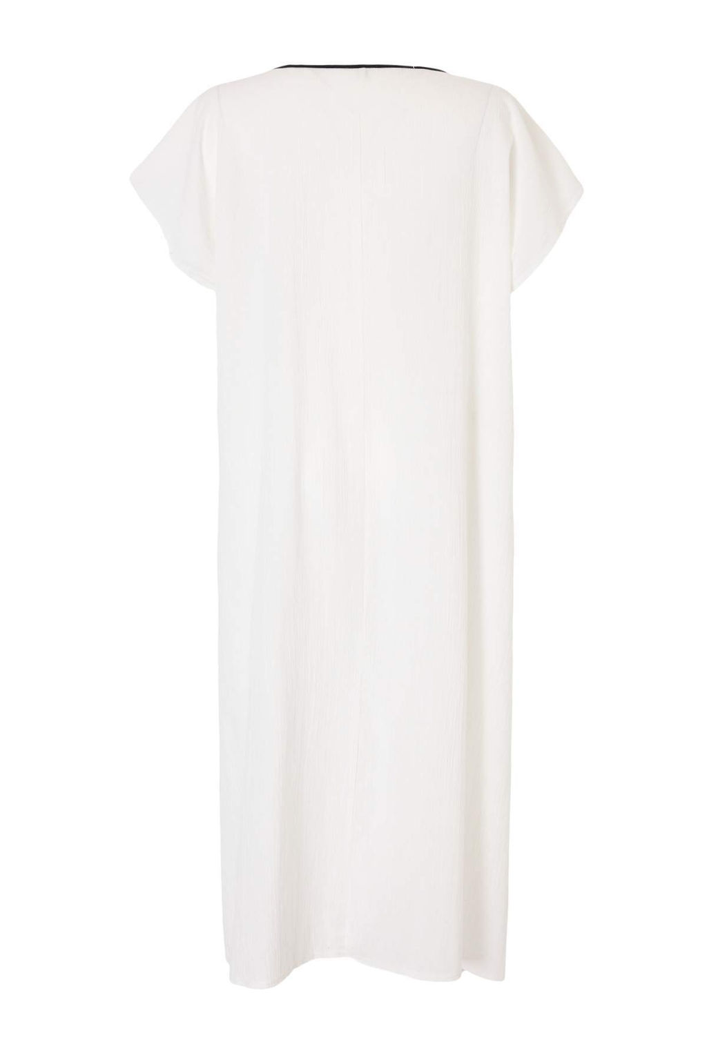 Ekru Dokuma Maxi Cut Out Detayl_ Plaj Elbisesi TBESS26LE00013 - Trendyolmilla фото 7