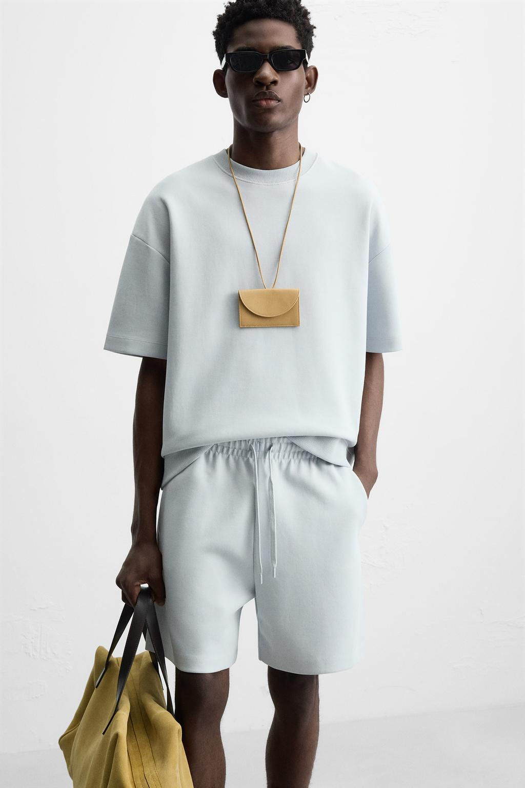 TECHNICAL TEXTURED BERMUDA SHORTS - Zara фото 45