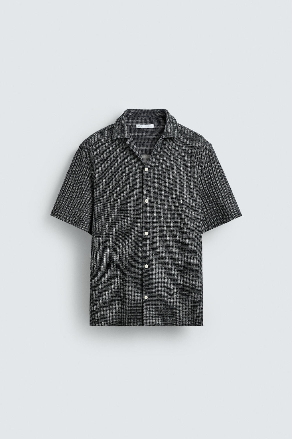 CAMISA ESTRUCTURA TEXTURA / Marino - Zara фото 7