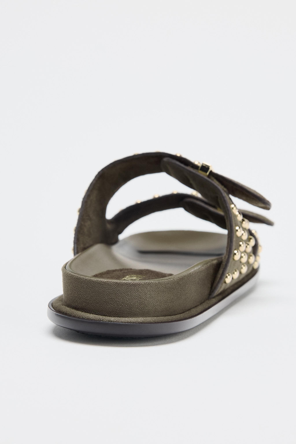 STUDDED BUCKLE SANDALS - Zara фото 13