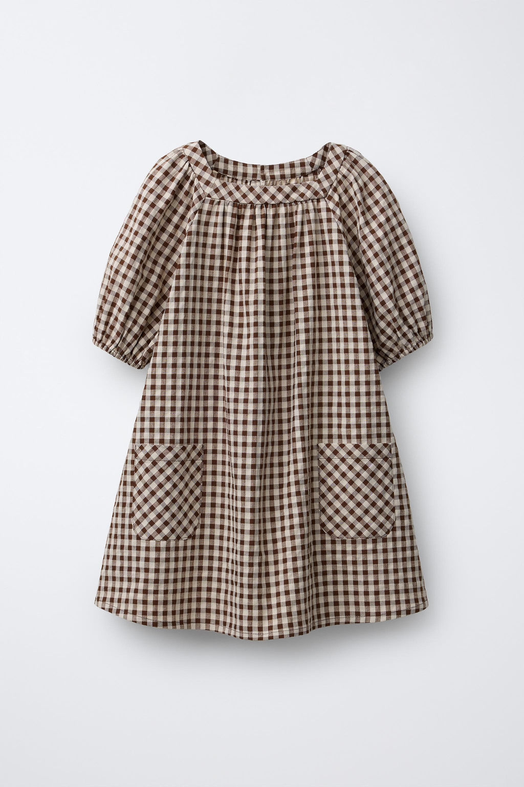 CHECK DRESS - Zara фото 9