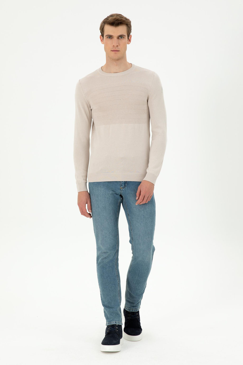 Мужской свитер с камнем Неожиданная скидка в корзине - U.s. polo assn фото 4