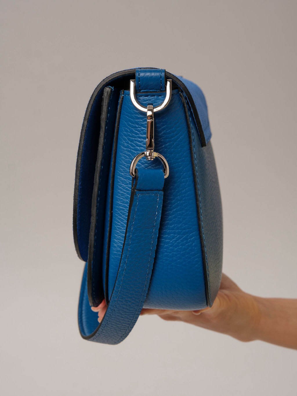 Сумка замшевая Azaro 30741 син.гуашь/сапфир