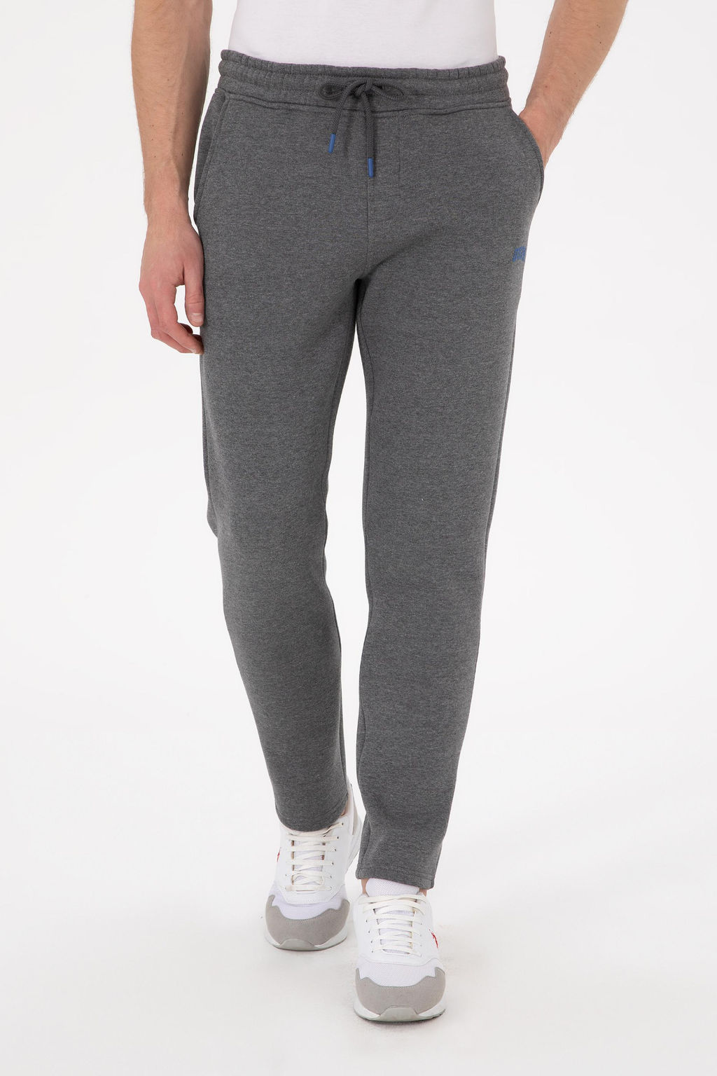 Мужские спортивные штаны антрацитового меланжа Неожиданная скидка в корзине - U.s. polo assn фото 2