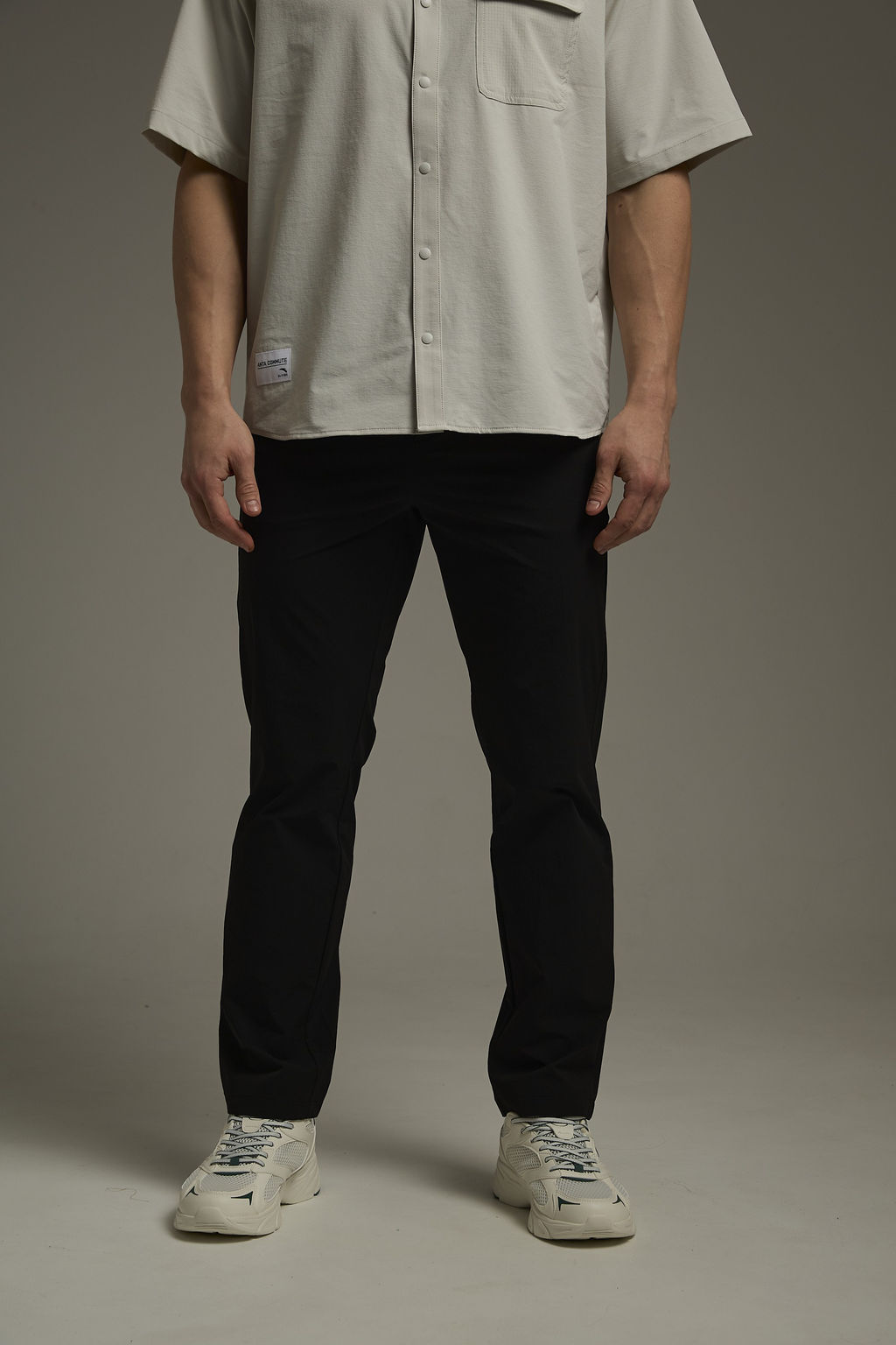 Брюки текстильные Черный - Anta фото 5