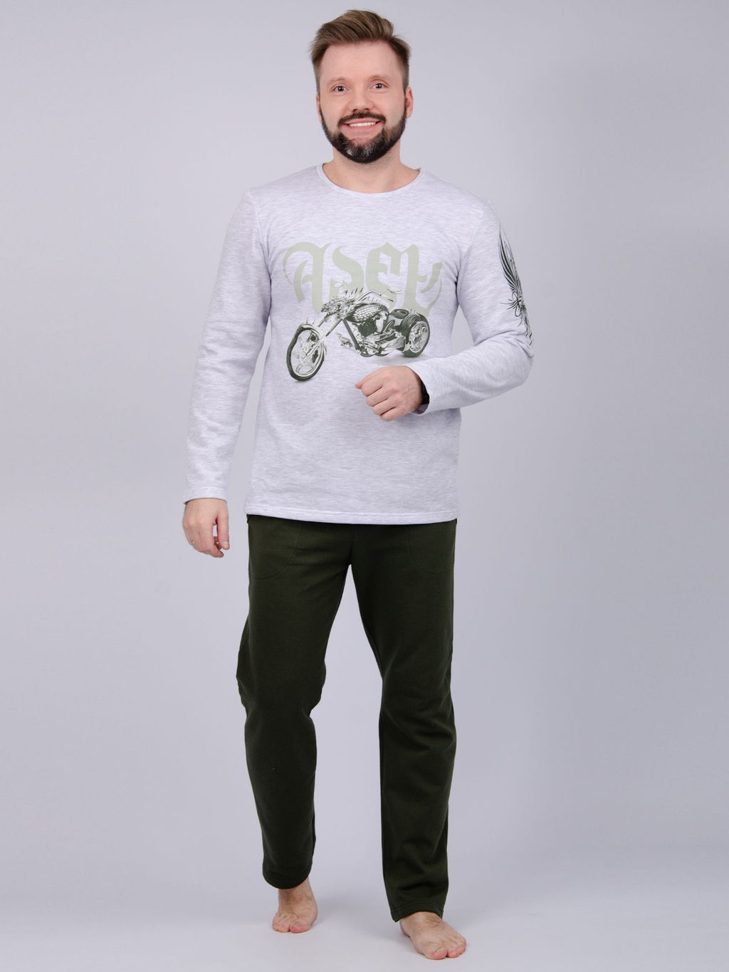 Пижама "Скорость", футер начёс