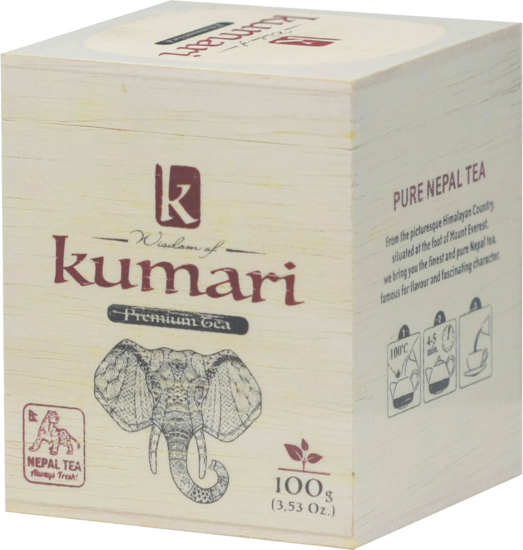 Kumari. Wood Case. Premium Pekoe 100 гр. дер.шкатулка