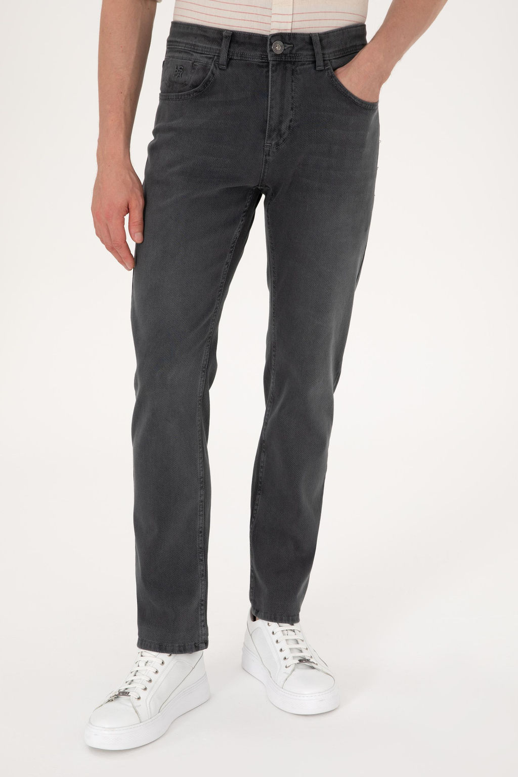 Erkek Gri Jean Pantolon Sepette S_rpriz _ndirim - U.s. polo assn фото 2