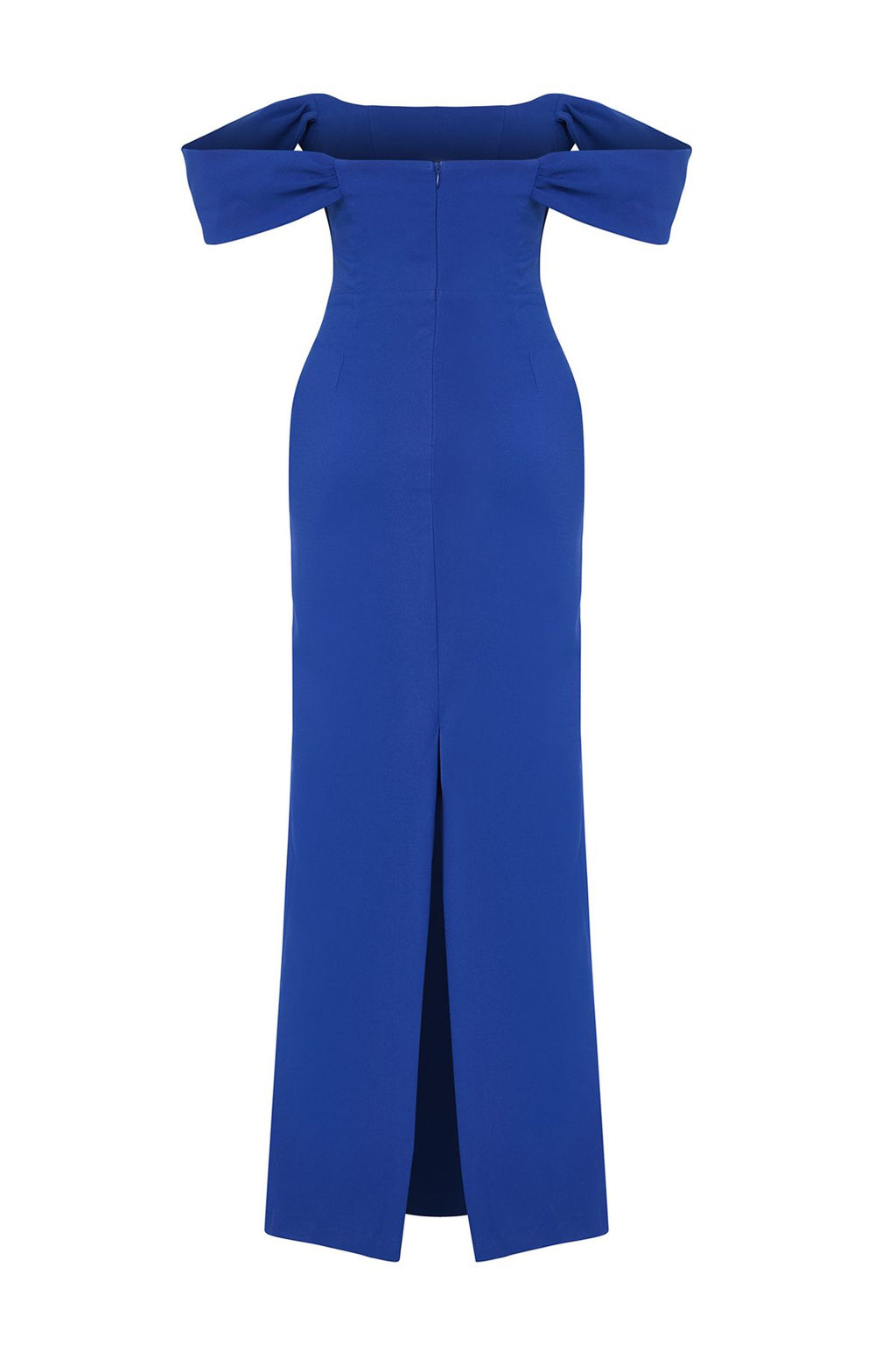 TRENDYOLMILLA Siyah Carmen Yaka Dokuma S?k Abiye Elbise TPRSS25AE00008  фото 9