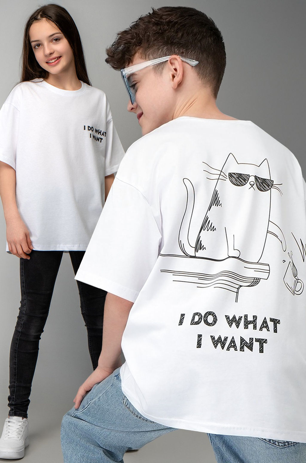 Детская футболка оверсайз Happyfox - Happy fox фото 13