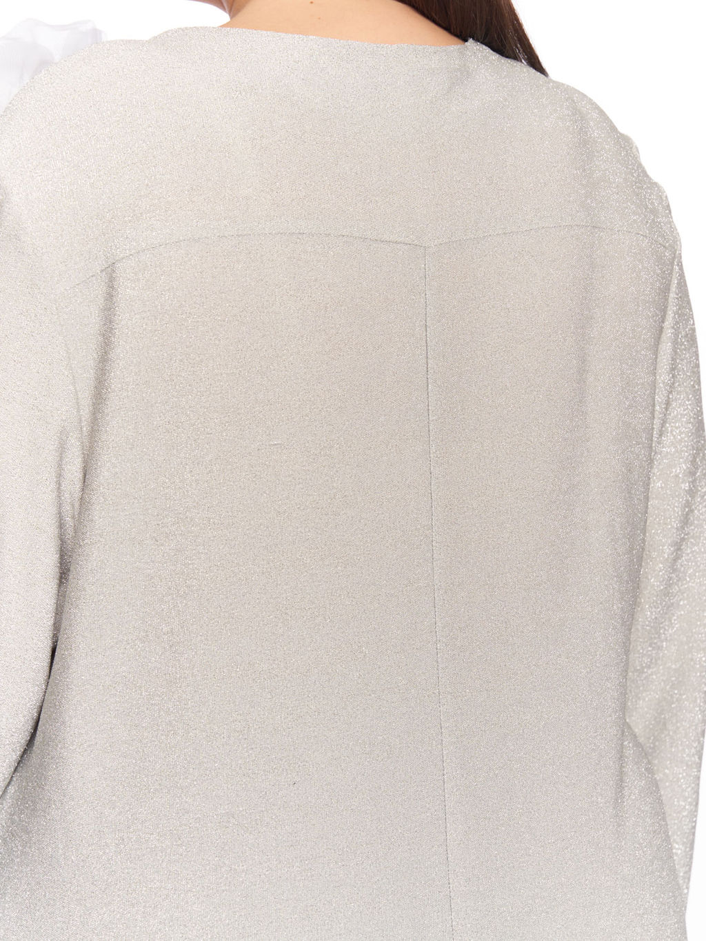 Серое платье с люрексом PP51727GRY24 - Артесса фото 6