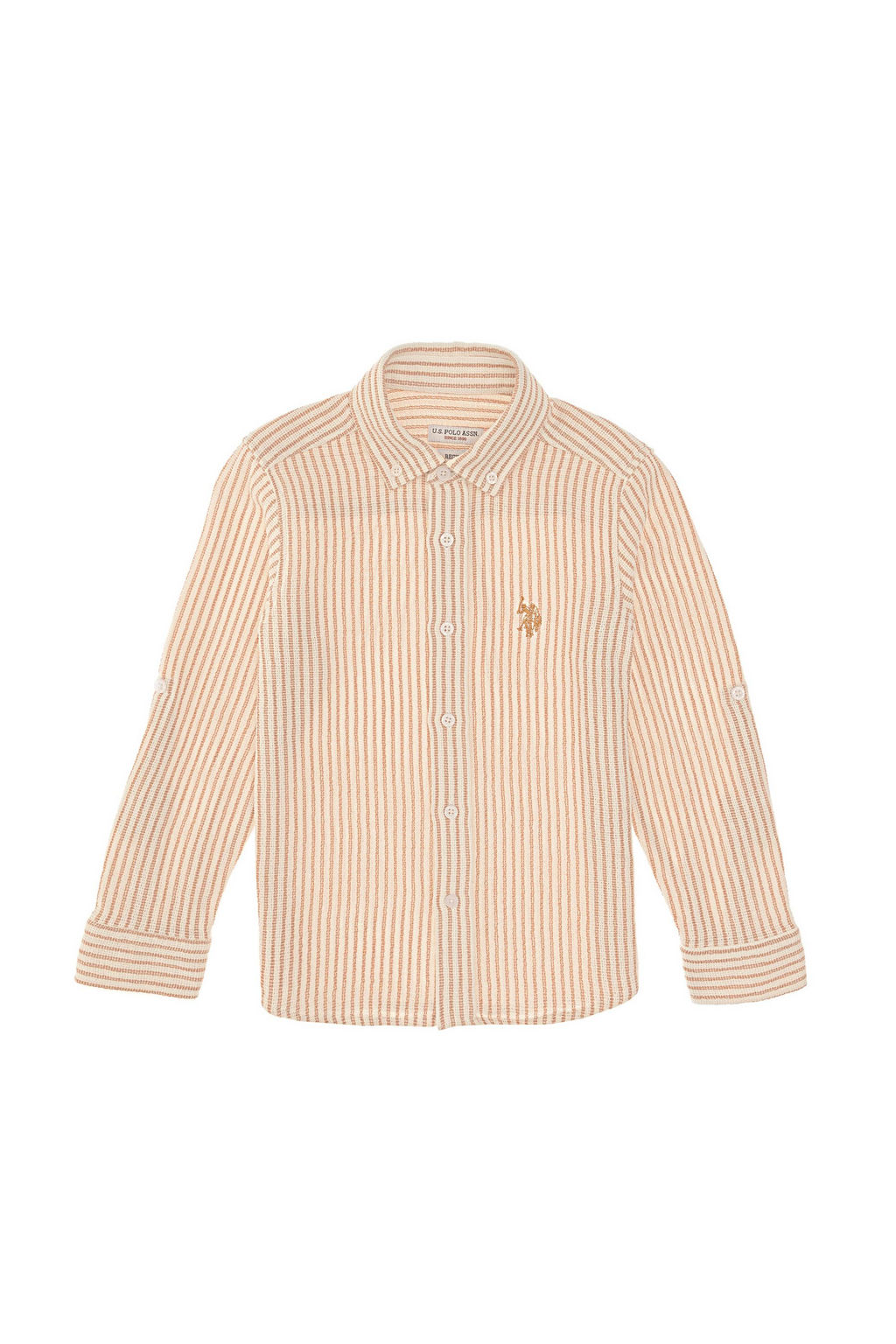 Erkek _ocuk Turuncu Uzun Kollu G_mlek Sepette S_rpriz _ndirim - U.s. polo assn фото 2