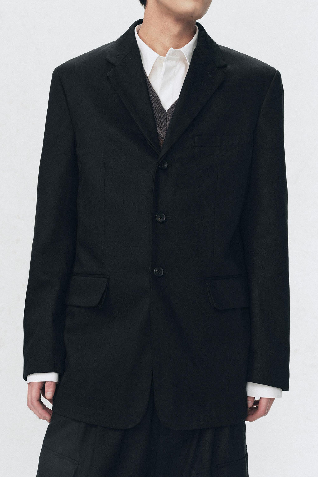 RELAXED FIT SUIT BLAZER SOSHIOTSUKI X ZARA  фото 3