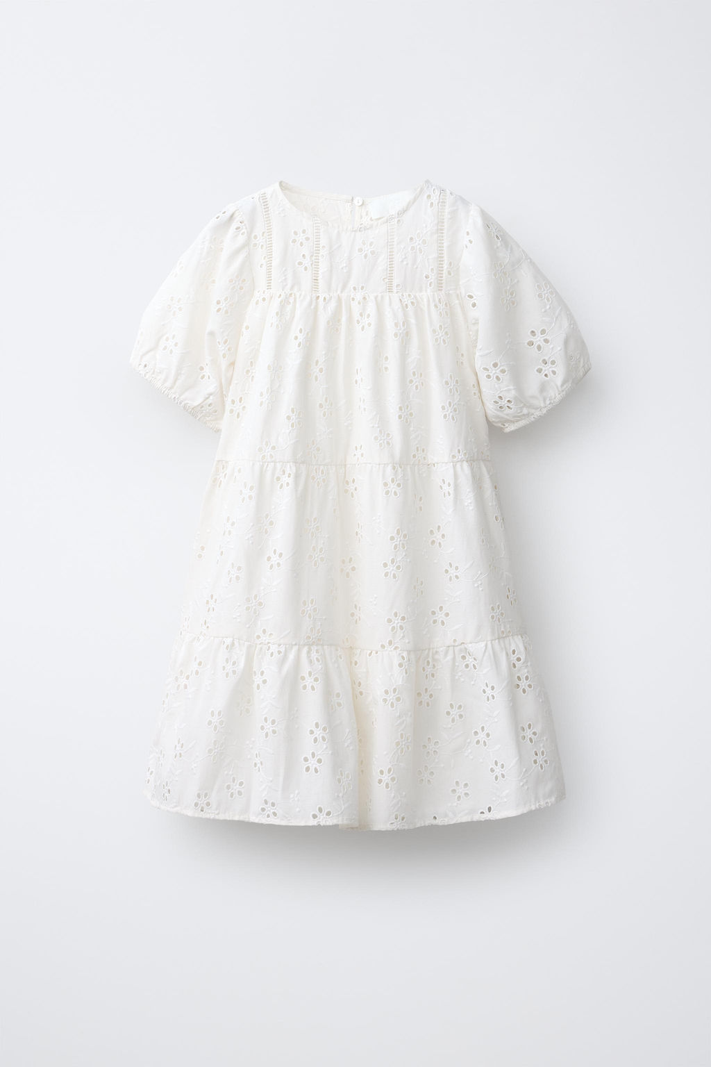 VESTIDO BORDADO / Crudo - Zara фото 3