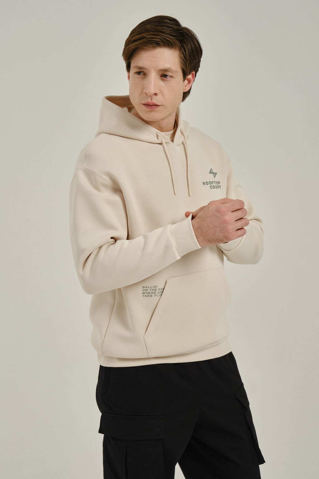 Худи Бежевый - Anta фото 3