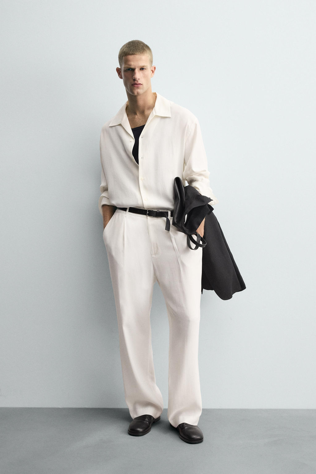 RELAXED FIT FLOWING SHIRT