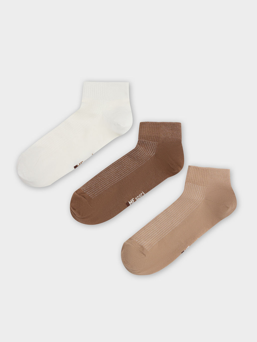 Цена за 5 пар! Носки мужские укороченные в наборе, 3 пары - Mark formelle фото 5