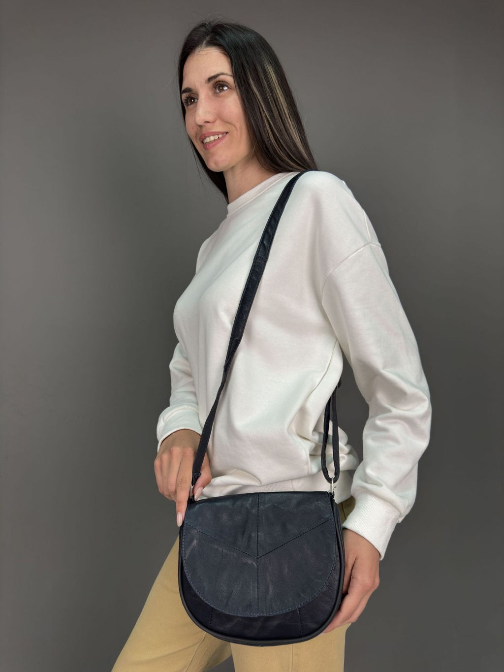 Сумка женская из телячьей кожи