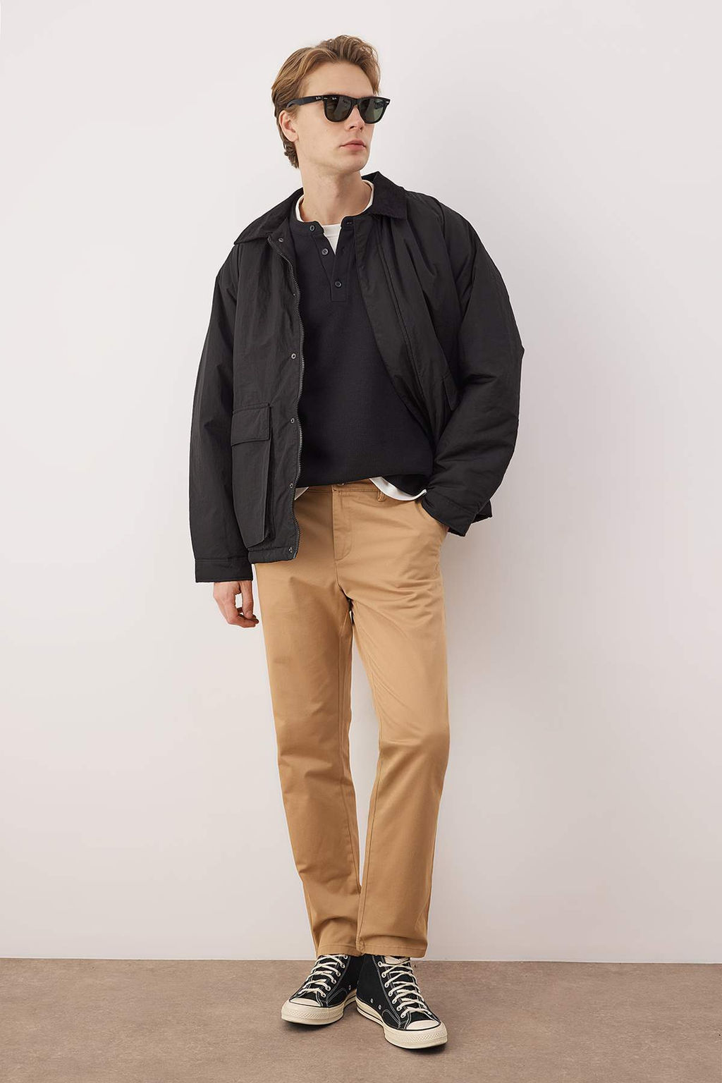 Taba Erkek Gabardin Dokulu Kumas Pantolon TMNAW26PL00026