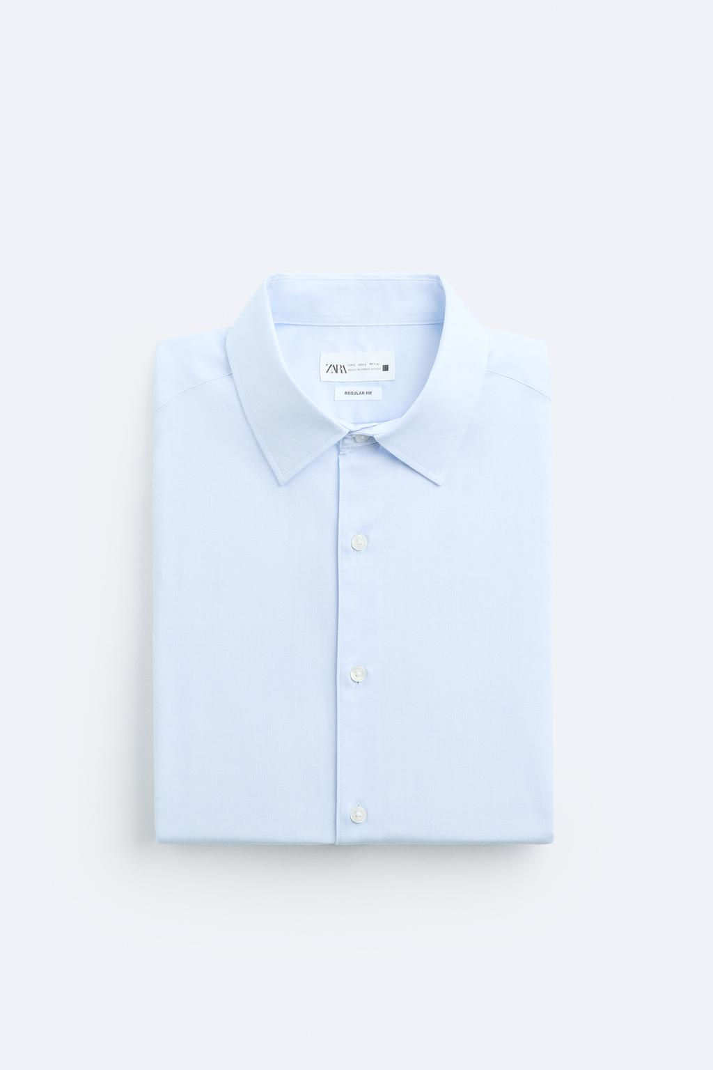 EASY CARE TEXTURED SHIRT - Zara фото 9