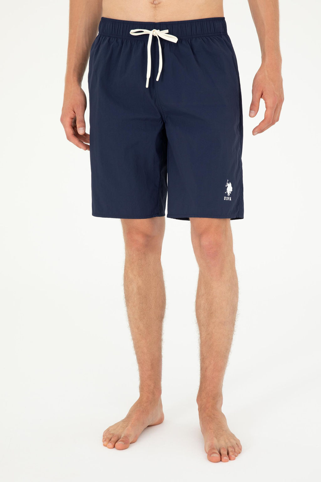 Мужские темно-синие шорты для плавания - U.s. polo assn фото 2