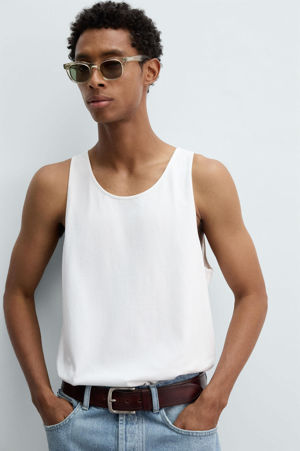 RELAXED FIT TANK TOP - Zara фото 5